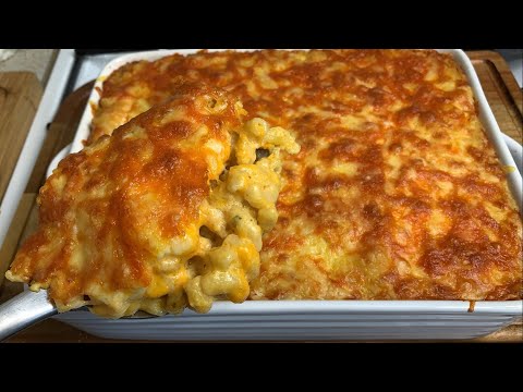 MACARONI AND CHEESE RECIPE || CREAMY NO EGG MACARONI AND CHEESE RECIPE || TERRI-ANN’S KITCHEN