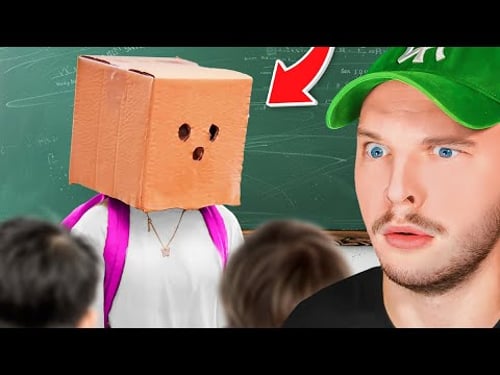 Cette Fille Ne MONTRE PAS SON Visage À L'ÉCOLE