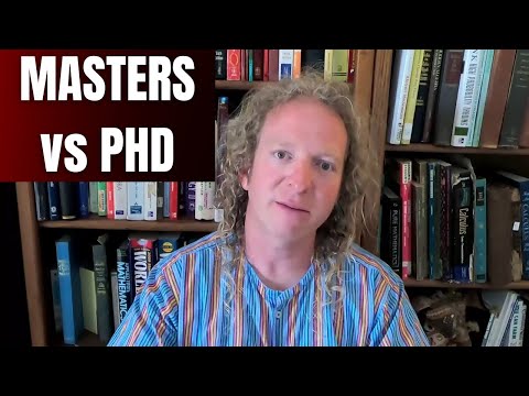 Should You Get a Masters or a PHD?