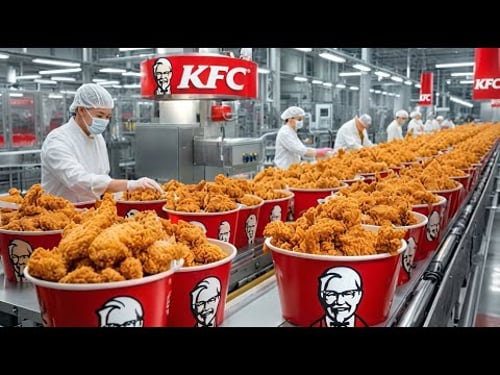 Inside the KFC Factory The Secret Behind Perfectly Fried Chicken