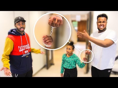 I Handcuffed My Best Friend To My 7 Year Old Sister (Awkward)