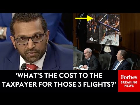 Peter Welch Confronts Kash Patel Over Use Of Tax-Funded Jet, Calls Out Trip To UFC Fight