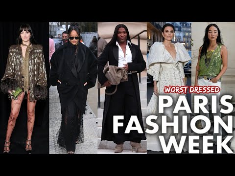 10 WORST DRESSED CELEBRITIES AT PARIS FASHION WEEK 2026! (HAUTE COUTURE)