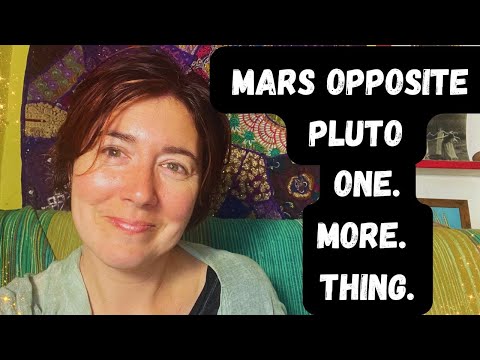 Mars Opposite Pluto- Let's go radical...toward healing | Astrology