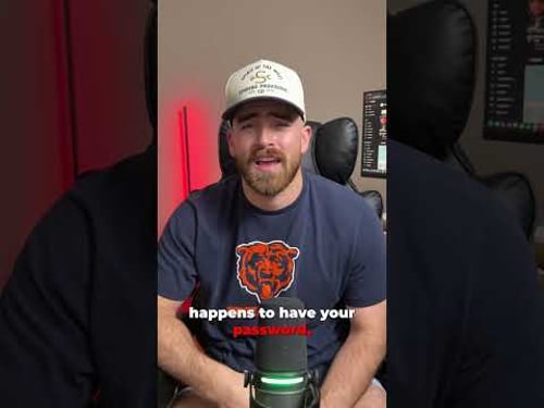 Hackers don’t need to hack your system... they just need your password😳