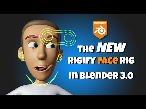 The NEW Rigify Face in Blender 3+