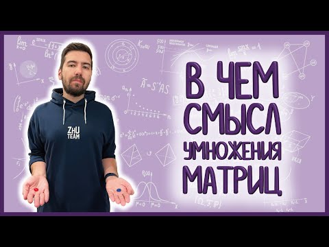 УМНОЖЕНИЕ МАТРИЦ: зачем и почему