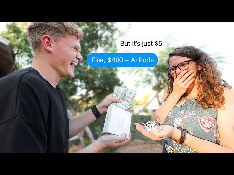 I highballed people on Facebook Marketplace, then actually paid them