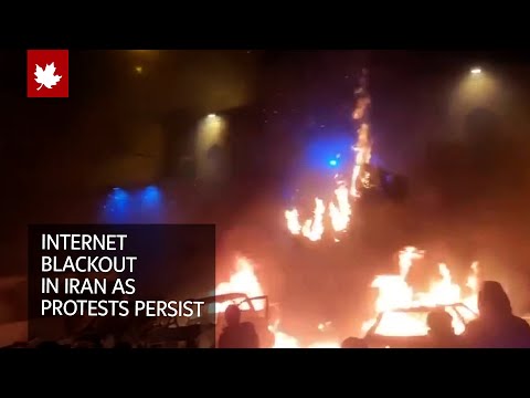 Nationwide internet blackout reported in Iran as protests persist