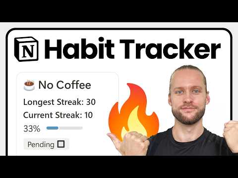 Get This NEXT-LEVEL Notion Habit Tracker | Tutorial + Free Template