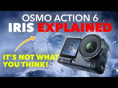 Osmo Action 6 Variable Aperture Explained