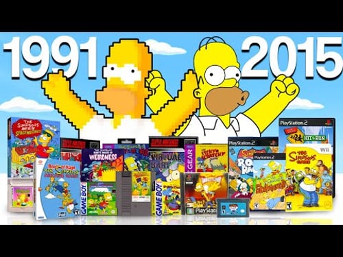 I Played Every Simpsons Game Ever Made