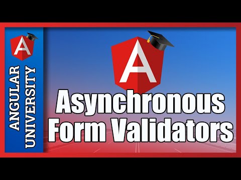 💥 Angular Asynchronous Form Validators
