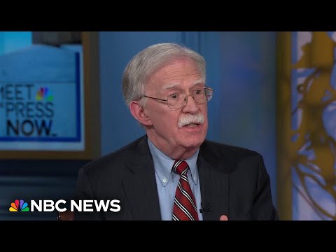 John Bolton calls war in Iran ‘Trump’s self-inflicted wound’ amid economic concerns
