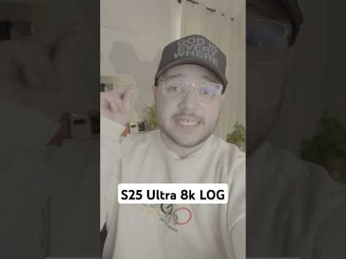 S25 Ultra 8k LOG