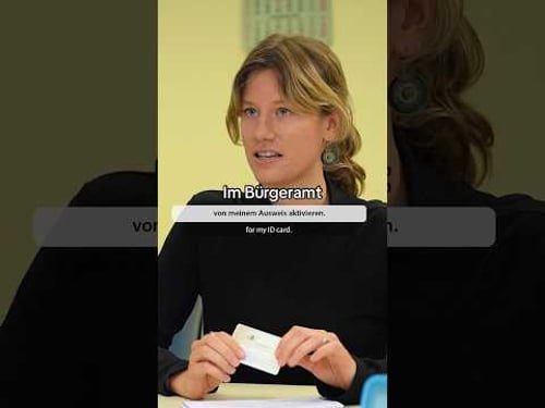 Im Bürgeramt #easygerman #bürgeramt #deutschland