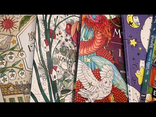 What’s in my colouring bag for Nov 2025? | Adult colouring