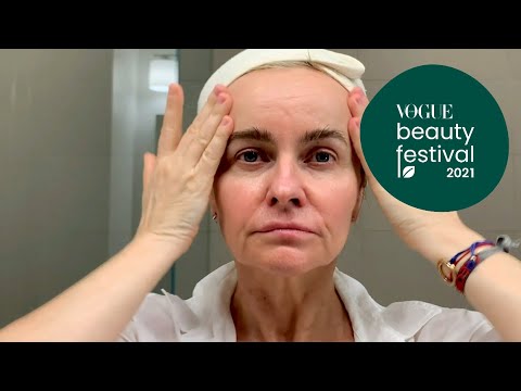 The Ultimate Sunday Skincare Routine By Jennifer Aniston's Aesthetician | Vogue Beauty Festival 2021