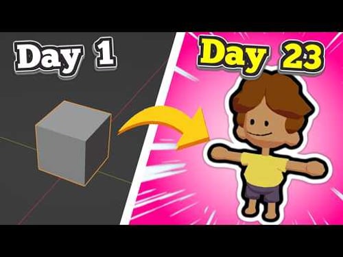 i ACTUALLY Learned Blender