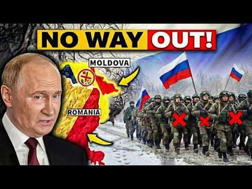Romania Just SHUT DOWN Land Bridge to Moldova: Russians Have NO WAY OUT (1500 Trapped)