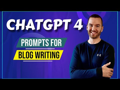 ChatGPT 4 Prompts For Blog Writing (For Blogging & Bloggers)