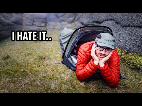 TINY TENT CAMPING Is The Worst...