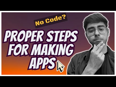 Proper steps of Creating an App! Video For Students, Freelancers and Startup owners|App development