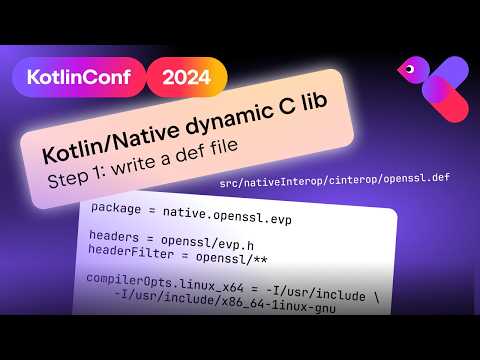Using C & native platforms in Kotlin: Building a multi-platform advanced library
