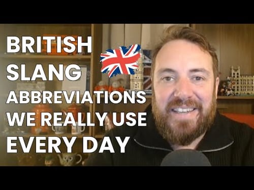 British Abbreviations You Need to Know!