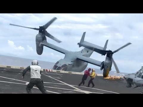 Plane Almost Skids Off The Runway