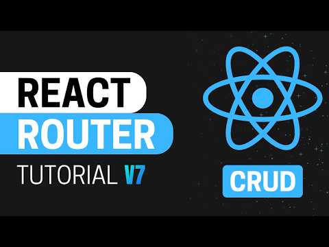 React Router V7 FullStack CRUD Tutorial | Learn Routing, Loaders, Actions...