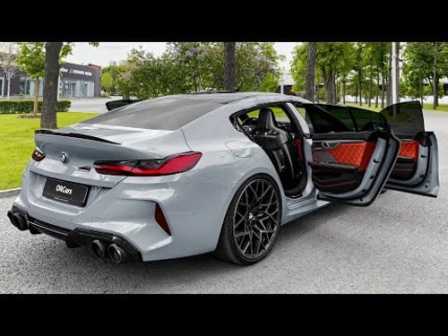 2025 BMW M8 Gran Coupe Competition - Sound, Interior and Exterior