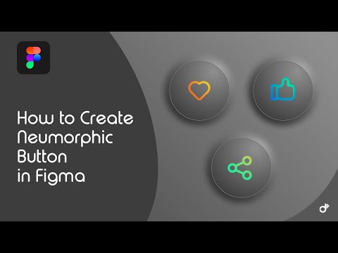 How to Create Neumorphic (Soft UI) Button | Figma Tutorial