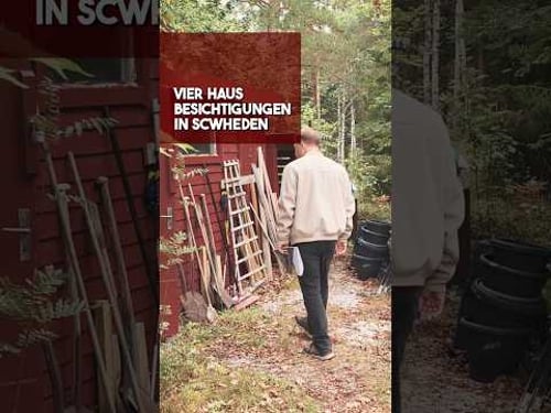 4 Hausbesichtigungen in Schweden 🇸🇪