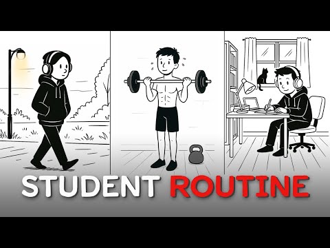 The Best Daily Routine for Students ⏰ (Stop Doing It Wrong❌)