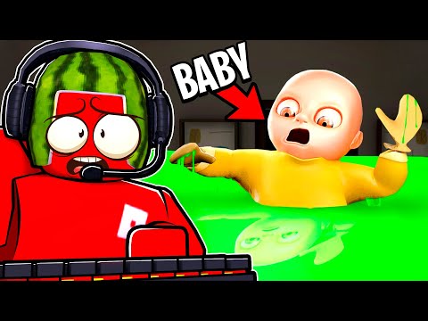 BABYSITTING THE BABY IN YELLOW 🍼💀