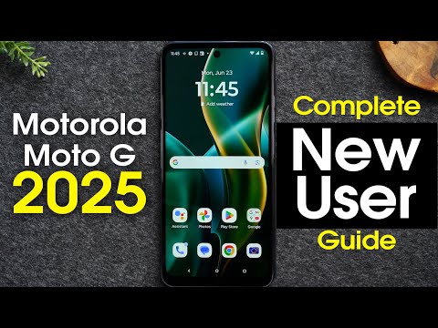 Moto G 5G 2025 Complete New User Guide | Motorola Moto G 5G