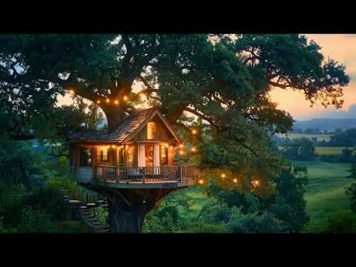 🌲Magic Tree House | Wonderful Tree House Tour