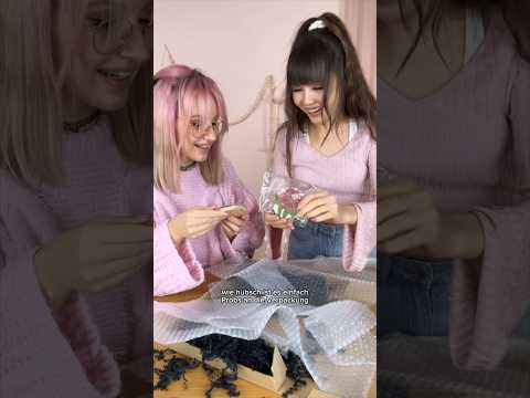 VikiSarina reagieren auf heftige Keks Überraschung 🤯 ROSENHOF COOKIES von @anniscookiekitchen 🥹✨