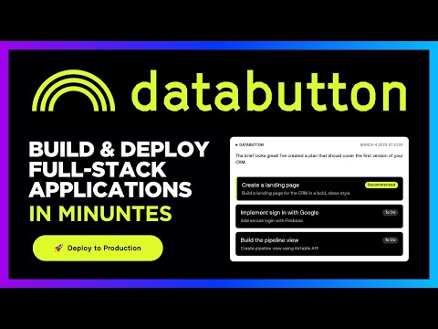 Databutton Powered by Sonnet 3.7: Launch Your AI-Powered App Idea in Minutes