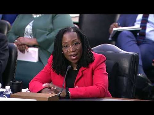 Day 2: Judge Ketanji Brown Jackson Hearing in Senate Judiciary Committee
