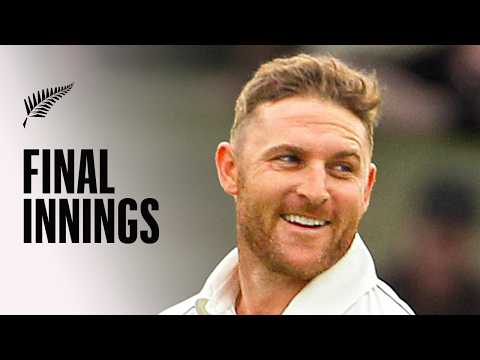 Fastest Ever Test Hundred 💯 Brendon McCullum Sign Off In Style | Blackcaps v Australia 2nd Test 2016