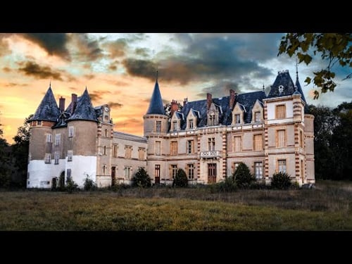 ABANDONED 15th Century Chateau ~ EVERYTHING Left Inside!!!