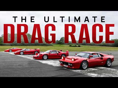 Special Ferraris UNLEASHED at Top Gear Test Track 288 GTO v F40 v F50 v Enzo | Supercar Driver 4K