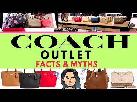 Coach Outlet: FACTS vs MYTHS π³π What Shoppers Get Wrong! #coachoutlet #coachhandbag