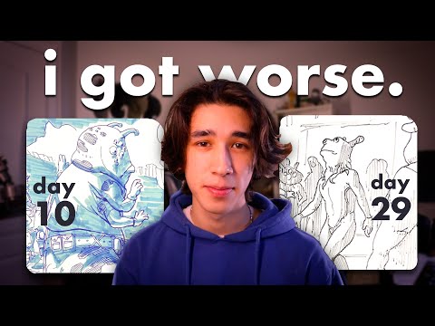 Drawing for 30 days STRAIGHT from my imagination.