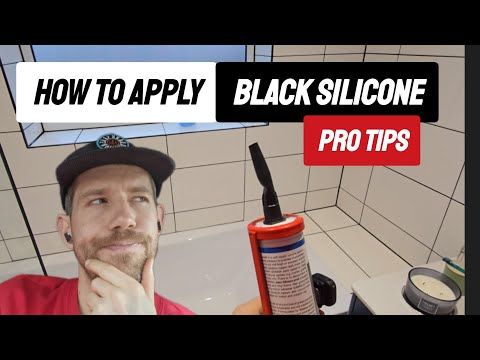 HOW TO APPLY SILICONE SEALANT LIKE A PRO! 👀👷♂️