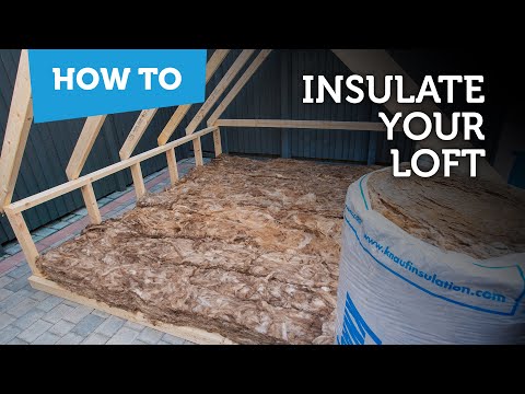 How to save energy at home - How to insulate your loft