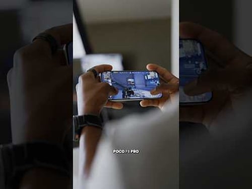 I didn’t expect gaming on the POCO F8 Pro to be this smooth 😮💨