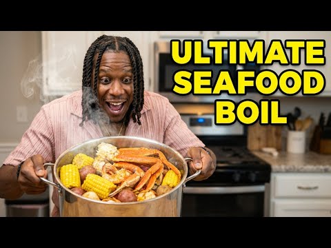 SIMPLE SEAFOOD BOIL RECIPE!!!